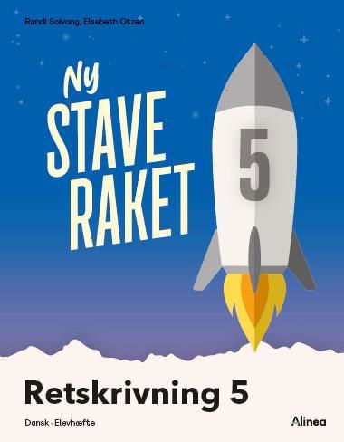 Cover for Elsebeth Otzen; Randi Solvang · Ny Staveraket: Ny Staveraket, Fase 5, Retskrivning 5 (Book) [1º edição] (2021)