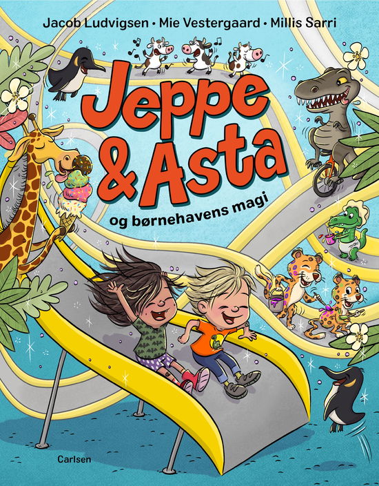 Jacob Ludvigsen; Mie Vestergaard · Jeppe og Asta og børnehavens magi (Inbunden Bok) [1:a utgåva] (2024)