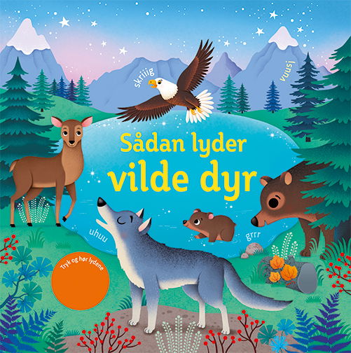 Cover for Sam Taplin · Sådan lyder vilde dyr (Cardboard Book) [1e uitgave] (2021)