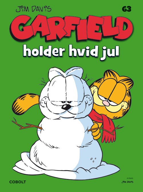 Cover for Jim Davis · Garfield: Garfield 63: Garfield holder hvid jul (Hæftet bog) [1. udgave] (2017)