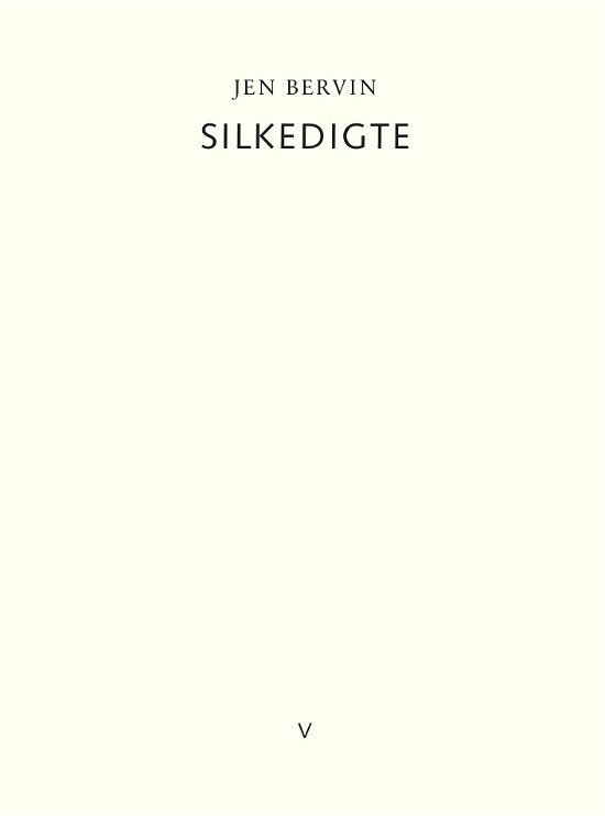 Cover for Jen Bervin · Bestiarium: Silkedigte (Sewn Spine Book) [1st edition] (2020)