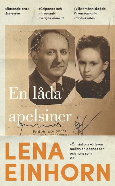 Cover for Lena Einhorn · En låda apelsiner (Paperback Book) (2024)