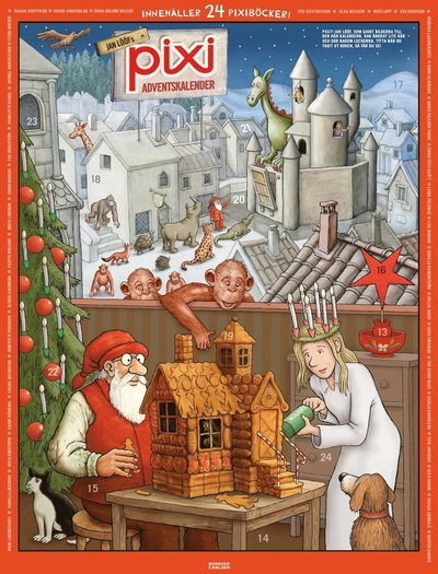 Cover for Flera Författare · Pixi adventskalender ? Jan Lööf (Book) (2019)