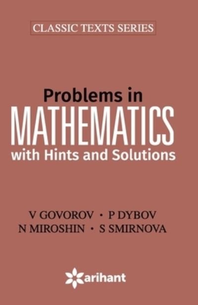 Cover for Experts Arihant · Problems In MATHEMATICS with Hints and Solutions (Pocketbok) (2016)