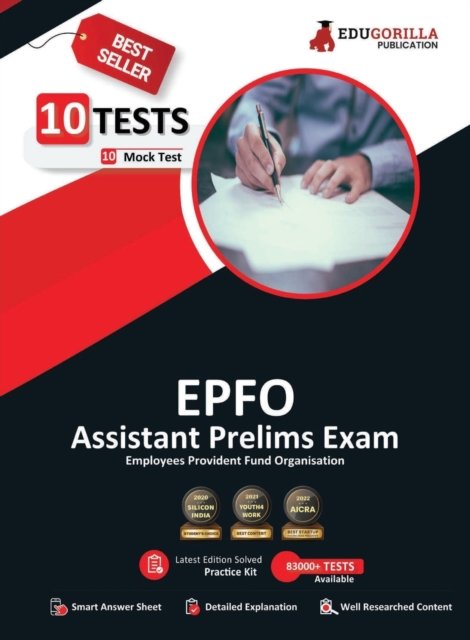 Cover for Edugorilla · UPSC EPFO Assistant Prelim Exam 2021 10 Mock Test (Paperback Book) (2022)