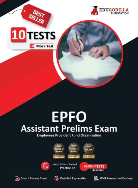 Cover for Edugorilla · UPSC EPFO Assistant Prelim Exam 2021 10 Mock Test (Taschenbuch) (2022)