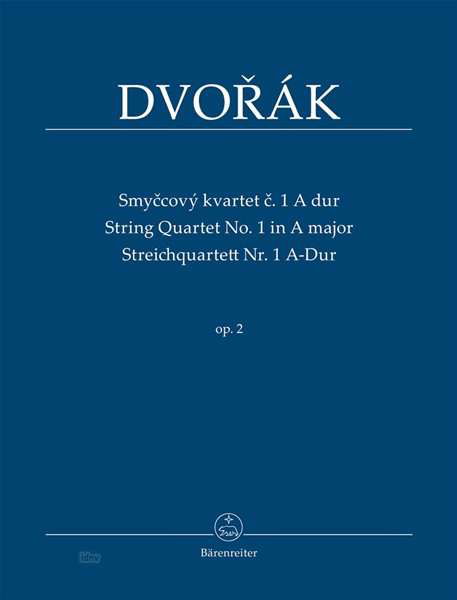 Cover for Dvorak · Streichquartett 1 A-Dur,Pt.TP539 (Book)