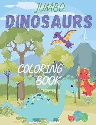 Cover for Afit Edition · Jumbo Dinosaurs Coloring Book (Pocketbok) (2020)