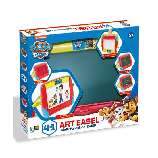 Paw Patrol - Easel And Drawing Board - 4 In 1 Art Easel (am-5155) - Paw Patrol - Merchandise -  - 0055350051554 - 