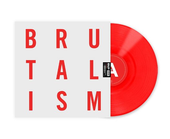 Cover for Idles · Brutalism (Five Years of Brutalism) (LP) [Limited Red Vinyl edition] (2022)