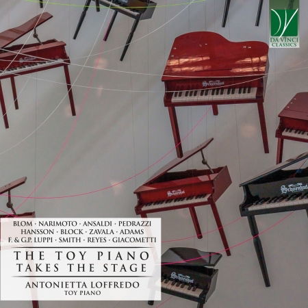 Cover for Antonietta Loffredo · Toy Piano Takes The Stage - Music For Toy Piano (CD) (2021)