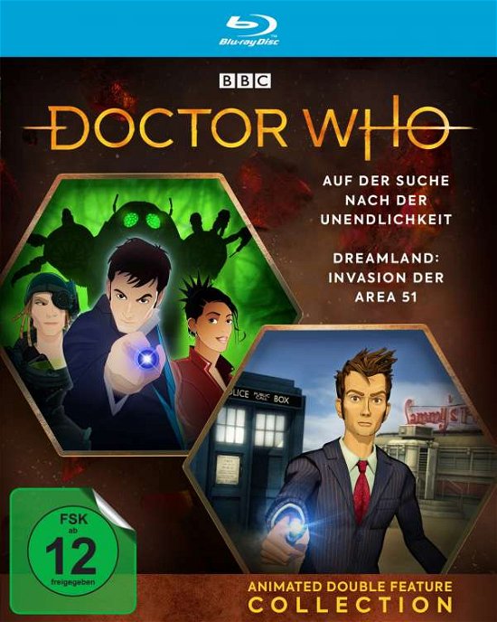 Doctor Who-anime Double Feature - Tennant,david / Bowerman,lisa / Warner,david - Filme - POLYBAND-GER - 4006448365554 - 22. Februar 2019