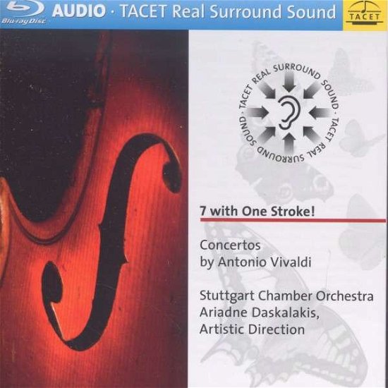 Cover for Vivaldi / Stuttgart Chamber Orch / Daskalakis · 7 with One Stroke-cons by Antonio Vivaldi (Blu-ray Audio) (2014)