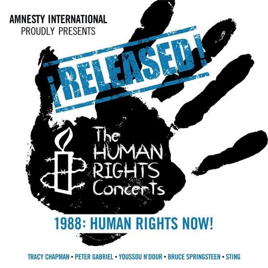 Cover for Released · !Released! The Human Rights Concerts 1988: Human Rights Now! (CD) [Digipak] (2021)