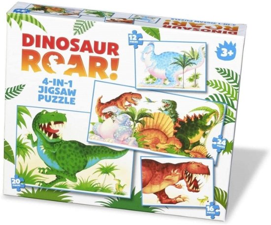 Cover for Dinosaur Roar 4:1 Puzzle - Dinosaur Roar (N/A) (2019)