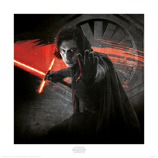 Cover for Star Wars: The Last Jedi · Star Wars: Pyramid - The Last Jedi - Kylo Ren Force 40X40 Cm (Art Print / Stampa) (MERCH)