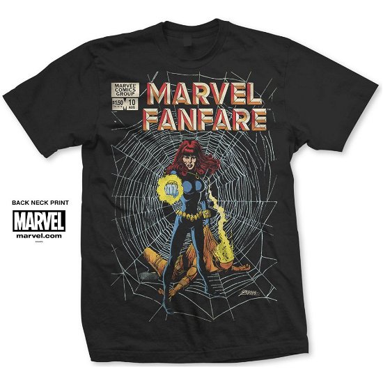Cover for Marvel Comics · Marvel Comics Unisex T-Shirt: Marvel Fanfare (Klær) [size XXL] [Black - Unisex edition]