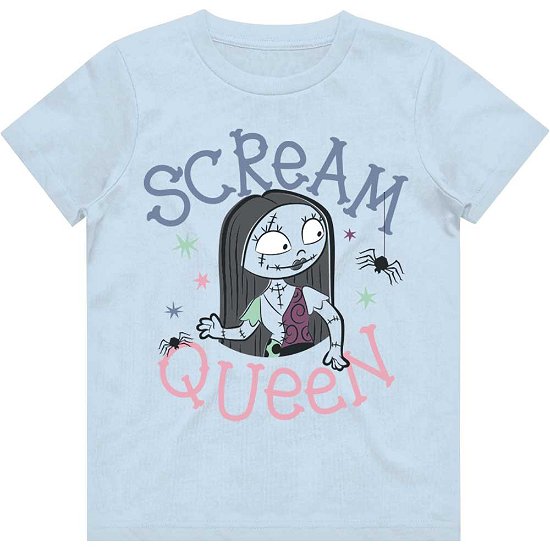 The Nightmare Before Christmas Kids Girls T-Shirt: Scream Queen (7-8 Years) - Nightmare Before Christmas - The - Marchandise -  - 5056561037554 - 