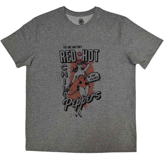 Red Hot Chili Peppers Unisex T-Shirt: In The Flesh - Red Hot Chili Peppers - Mercancía -  - 5056737216554 - 