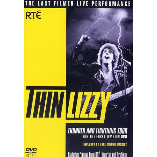 Cover for Thin Lizzy · Thunder And Lightning Tour (DVD) (2006)