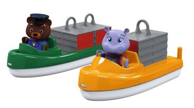 Cover for Aquaplay · AquaPlay containerbåd og transportbåd (Toys) (2019)