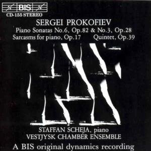 Piano Sonatas 6 - Prokofiev / Scheka / Vestjysk Chamber Ensemble - Musikk - Bis - 7318590001554 - 22. september 1994