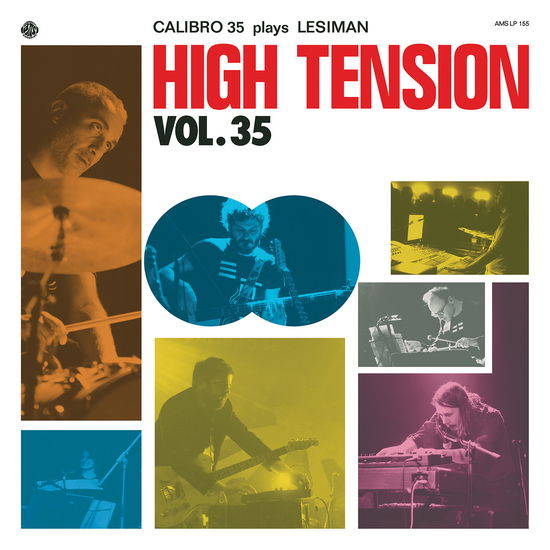 Cover for Calibro 35 · High Tension Vol 35: Plays Lesiman (LP) [Coloured edition] (2019)