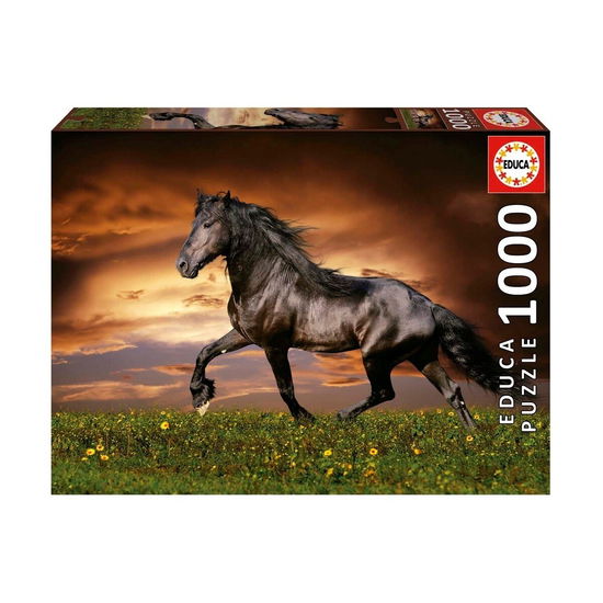 Cover for Educa · Educa - 1000 Pcs - Trotting Horse Puzzle (80-19555) (Leksaker)