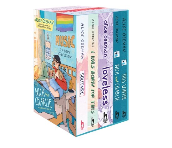 Alice Oseman Five-Book Collection Box Set (Solitaire, I Was Born For This, Loveless, Nick and Charlie, This Winter) - Alice Oseman - Libros - HarperCollins Publishers - 9780008659554 - 