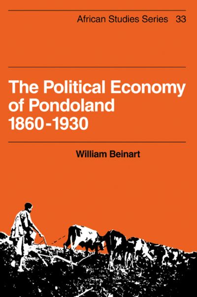 Cover for William Beinart · The Political Economy of Pondoland 1860–1930 - African Studies (Pocketbok) (2009)