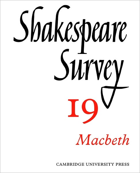 Cover for Kenneth Muir · Shakespeare Survey - Shakespeare Survey (Paperback Book) (2002)