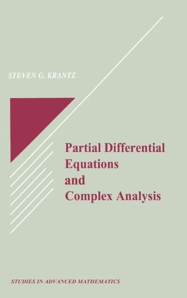 Cover for Steven G. Krantz · Partial Differential Equations and Complex Analysis (Inbunden Bok) (1992)