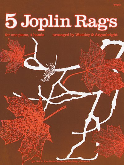 Cover for Scott Joplin · Five Joplin Rags (Partituren) (1988)