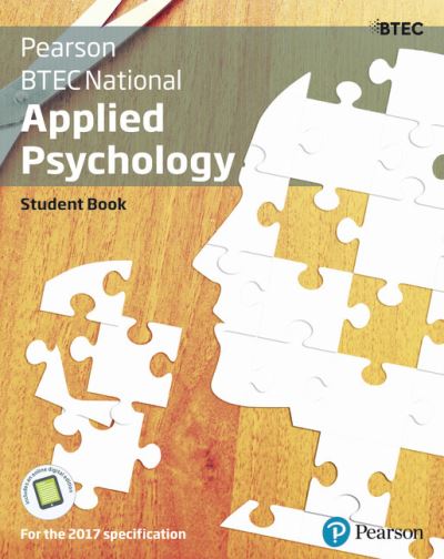 Cover for Susan Harty · BTEC National Applied Psychology Student Book + Activebook - BTEC National Applied Psychology (Book) (2019)