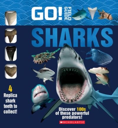 Cover for Scholastic · Go! Field Guide Sharks (Pocketbok) (2019)