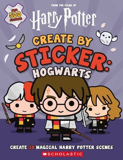 Cover for Cala Spinner · Create by Sticker: Hogwarts - From the Films of Harry Potter (Paperback Book) (2020)