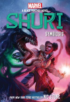 Cover for Nic Stone · Symbiosis (Shuri: A Black Panther Novel #3) (Pocketbok) (2023)