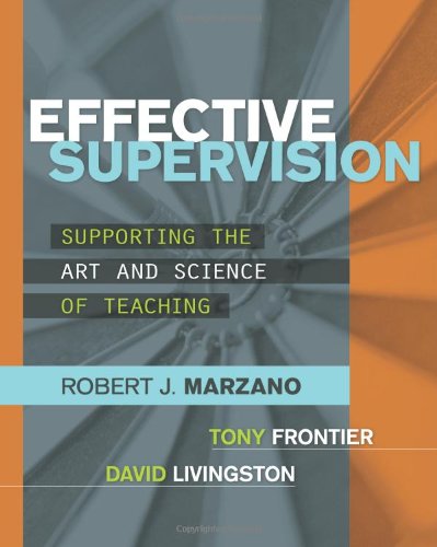 Cover for Robert J. Marzano · Effective Supervision: Supporting the Art and Science of Teaching (Paperback Book) (2011)