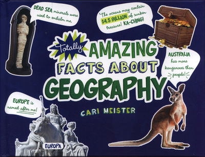 Cover for Cari Meister · Totally Amazing Facts About Geography (Innbunden bok) (2018)