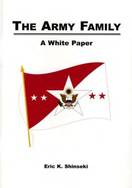 Cover for United States Army · The Army Family: a White Paper (Pocketbok) (2014)