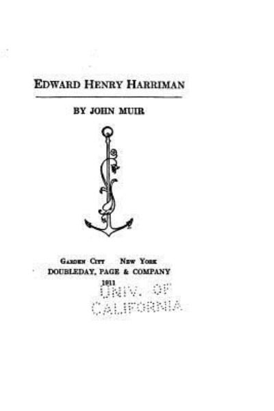 Cover for John Muir · Edward Henry Harriman (Paperback Bog) (2016)