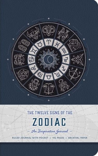 The Twelve Signs of the Zodiac Hardcover Ruled Journal - Insight Editions - Kirjat - Mandala Publishing Group - 9781683835554 - tiistai 8. tammikuuta 2019