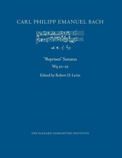 Cover for Carl Philipp Emanuel Bach · &quot;Reprisen&quot; Sonatas, Wq 50-52 (Pocketbok) (2019)