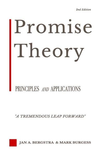 Cover for Jan A Bergstra · Promise Theory (Paperback Bog) (2014)