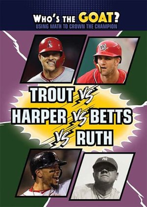 Cover for David Aretha · Trout vs. Harper vs. Betts vs. Ruth (Taschenbuch) (2019)