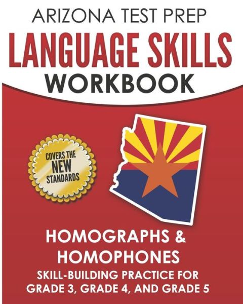 Cover for A Hawas · Arizona Test Prep Language Skills Workbook Homographs &amp; Homophones (Paperback Book) (2018)