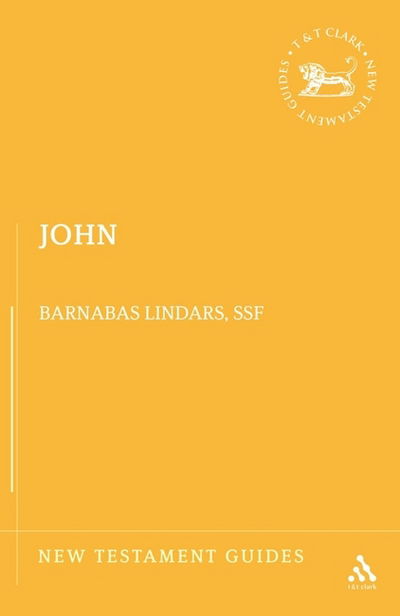 Cover for Barnabas Lindars · John - New Testament Guides (Paperback Book) (1990)