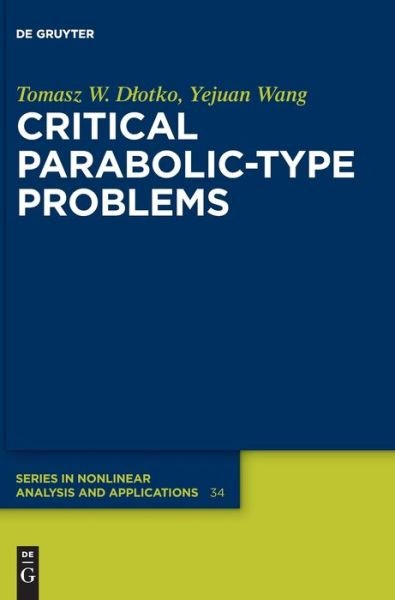 Cover for Dlotko · Critical Parabolic-Type Problems (Bog) (2020)