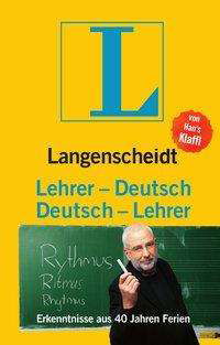 Cover for Klaffl · Lehrer-Deutsch / Deutsch-Lehrer (Bok)