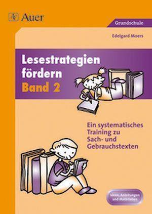 Cover for Edelgard Moers · Lesestrategien fördern, Band 2 (Pamflet) (2009)